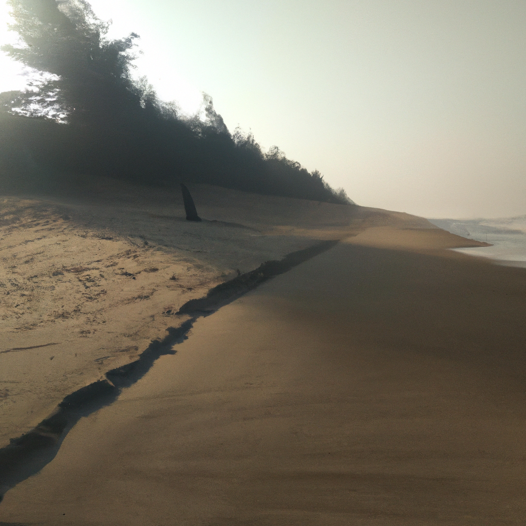 Pantai dipagi hari