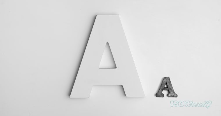 typography in creating a professional logo, by IsoKreatif Web Development Team